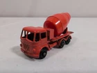 Vintage Matchbox Lesney No 26 Foden Cement Mixer Orange Gray Wheels England