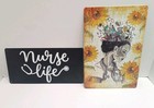 Nurse Life Car License + Nurse Metal Sign 12x8 Inches Wall Hanger