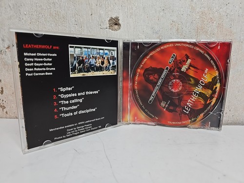 Leatherwolf Live Metal Invader The Official Demo Series Vol 7 Cd Rare Import - Imagen 2 de 5