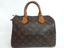 Louis Vuitton Monogram Speedy 25 M41528 Boston Bag Hand Bag Padlock SP1925