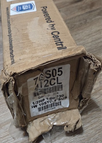 GOULDS PUMPS 7GS05412CL 1/2 HP 1/60/230 VOLT DATE CODE 2019 NEW CARTON OPENED - Picture 10 of 12
