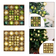 44x Christmas Balls Ornaments Christmas Baubles Decorative Balls Christmas Tree
