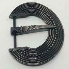 Vintage Renaissance Women's Designer Metal Belt Buckle 1X5