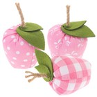 3Pcs Artificial Apples Fake Lifelike Simulation Realistic Fruits Decoration