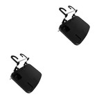  2pcs Car Vehicle Seat Foldable Car Seat Back PC Mount Tray Table Laptop