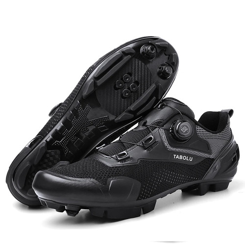 Outdoor Sneakers Men Women Racing Cycling Riding Breathable Flat Cleast Shoes - Picture 22 of 28
