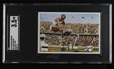 1936 Muhlen Franck Olympia 1936 Berlin Jesse Owens #15-2 SGC 3.5