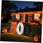 Halloween Decorations Outdoor & Indoor Marquee Light Up Letters Sign Boo! BOO!