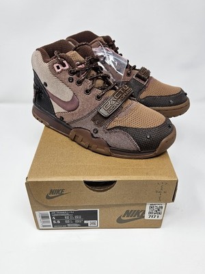 Nike Travis Scott (4M/5.5W) Cactus Jack Air Trainer 1 SP Grey Haze DR7515