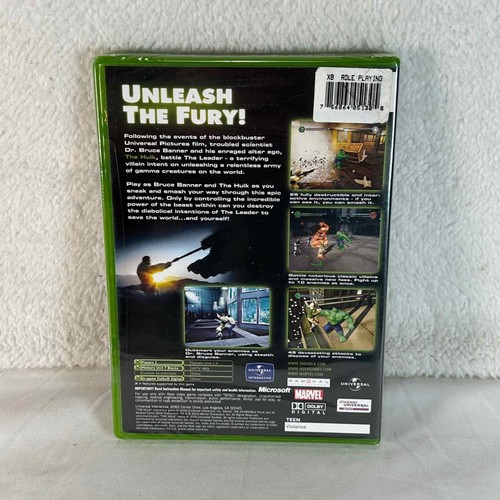The Incredible Hulk Video Game for Original Xbox Brand New Sealed - Picture 5 of 7