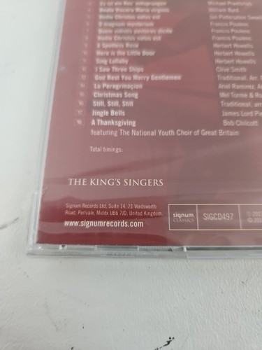 Kings Singers - Christmas Presence: King's College Chapel, Cambridge - Brand New - Bild 7 von 8