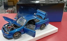 AUTOart 1/18 NISSAN SKYLINE GT-R (R34) V-SPEC II