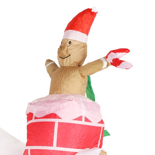 Inflatable Christmas Tree House LED Luminous House Garden Inflatable Model - Picture 23 of 24