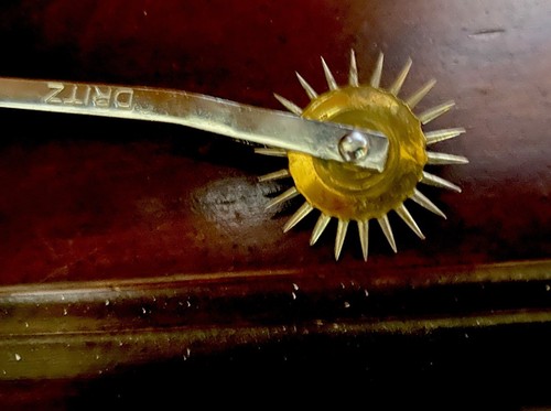 Dritz 6" Tastrad Nähwerkzeug mit Bakelitgriff Vintage - Bild 4 von 7
