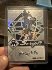2022 Panini Mosaic - Scripts Ivan Castillo #SC-IC Mosaic Prizm (AU, RC)