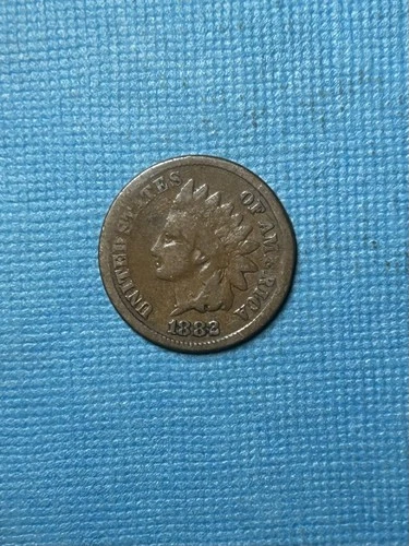 1882 Indian Head Cent Good Condition Exact Coin Pictured Rare Free Shipping #B16