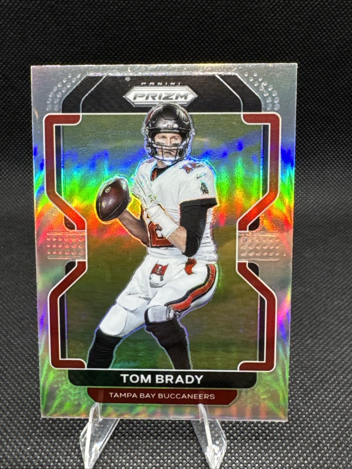 2021 Panini Prizm Tom Brady Silver Prizm HOLO #294 Tampa Bay Buccaneers