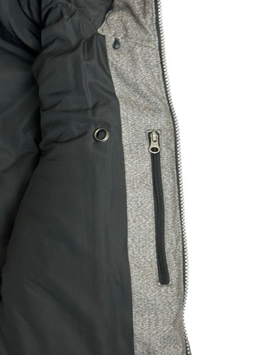 Chaqueta Prana Argus Hombre Grande Gris Con Capucha Forrada Bolsillos en el Pecho Resistente al Agua - Imagen 8 de 14