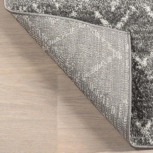 nuLOOM Moroccan Blythe Runner Rug, 2' 8" x 12', Dark Grey - Imagen 7 de 9