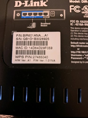 D-Link N150 Home 150 Mbps 4-Port 10/100 Wireless N Router (DIR-601) - Picture 5 of 6