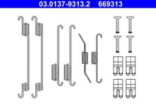 Zubehörsatz Bremsbacken ATE 03.0137-9313.2 für FORD FOCUS TRANSIT MAX JK 3 Van