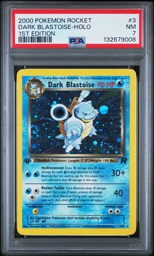 Dark Blastoise 3/82 Team Rocket Holo 1st Edition