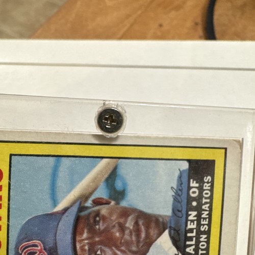 1967 Topps AL Rookies Rod Carew Hank Allen #569 Top Zustand! Im Koffer - Bild 5 von 6