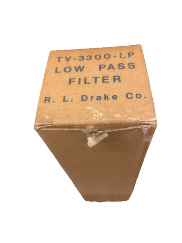 Filtro de paso bajo 1000 vatios R. L. Drake NOS TV-3300-LP - Imagen 9 de 10