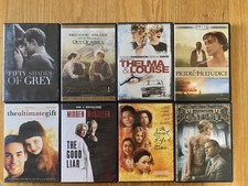 8 DVD Drama Movies Fifty Shades Gatsby Pride Prejudice Thelma Out Africa Liar