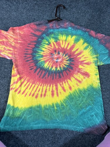 Vintage Tye Dye Shirt We Be Jammin Venice FL Florida Size L - Picture 9 of 9