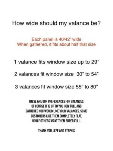 Butterfly Garden Valance Summer Curtain 42"Wx14"L Botanical Bathroom Free Ship - Picture 7 of 7