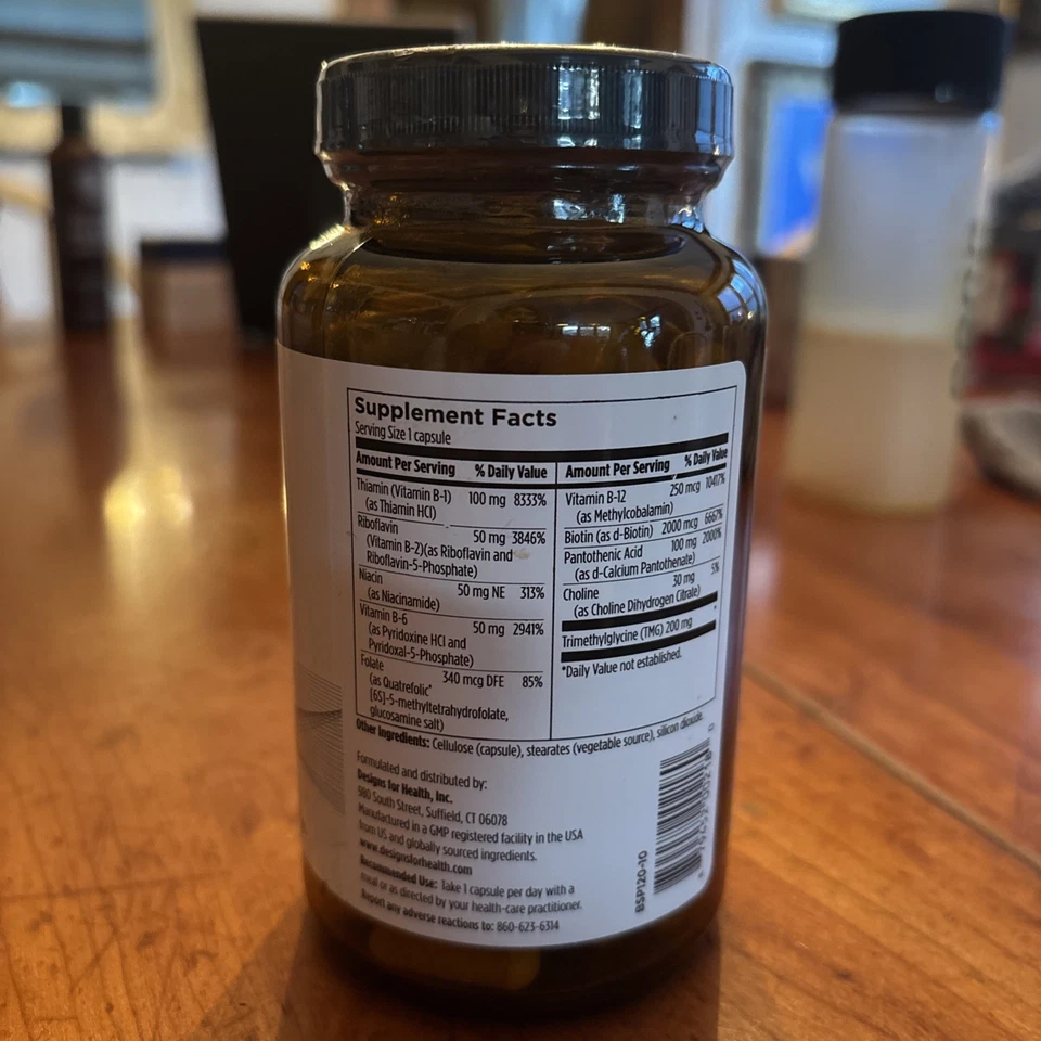 Designs For Health B-Supreme 120 cápsulas Foto 3 de 3