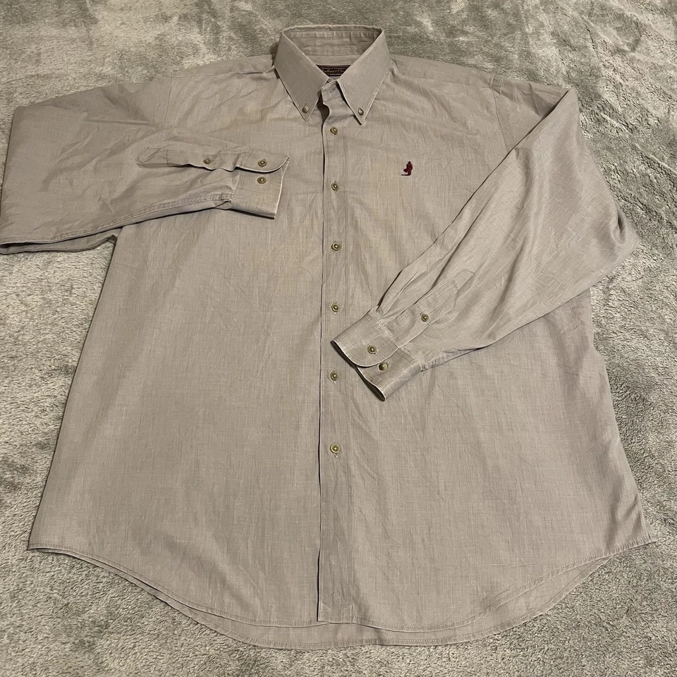 Camisa de vestir vaquera estilo rach gris suave 2XL de MARLBORO CLASSICS para hombre Foto 2 de 4