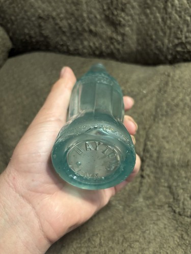 Beautifu Rare Antique Ice Blue 1915 Coca-Cola Bottle Dayton Tn Tenn Tennessee - Picture 13 of 13