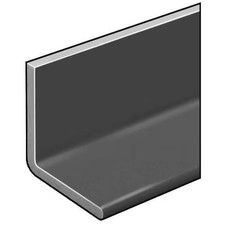 Fibergrate 1614350.02 Angle, Isofr, Gray, 1/4 In T, 3 In Leg, 10 Ft