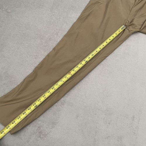 Cato Pants Womens 16 Khaki Brown Straight Leg Stretch Dress Career Contemporary - Picture 7 of 13
