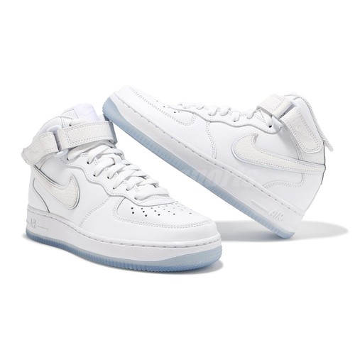 Nike Wmns AF1 Mid YOD White Ice Reptile Women Casual Shoes Sneakers FN4274-100 - Picture 7 of 8