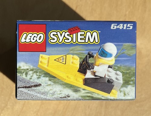 LEGO System 6415 RES-Q Jet Ski New & Sealed - Picture 6 of 6