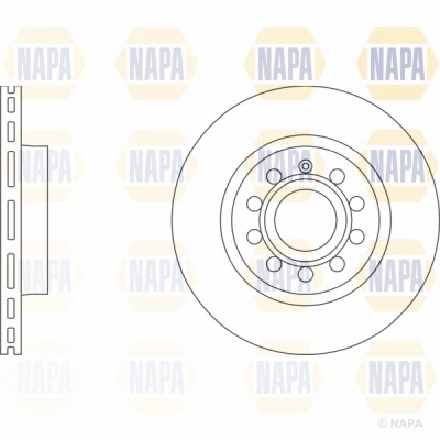 2x BREMSSCHEIBEN UND BELÄGE BELÜFTET passend für VW CADDY Mk3 1.6D vorne 10 bis 15 280mm SET - Bild 5 von 11