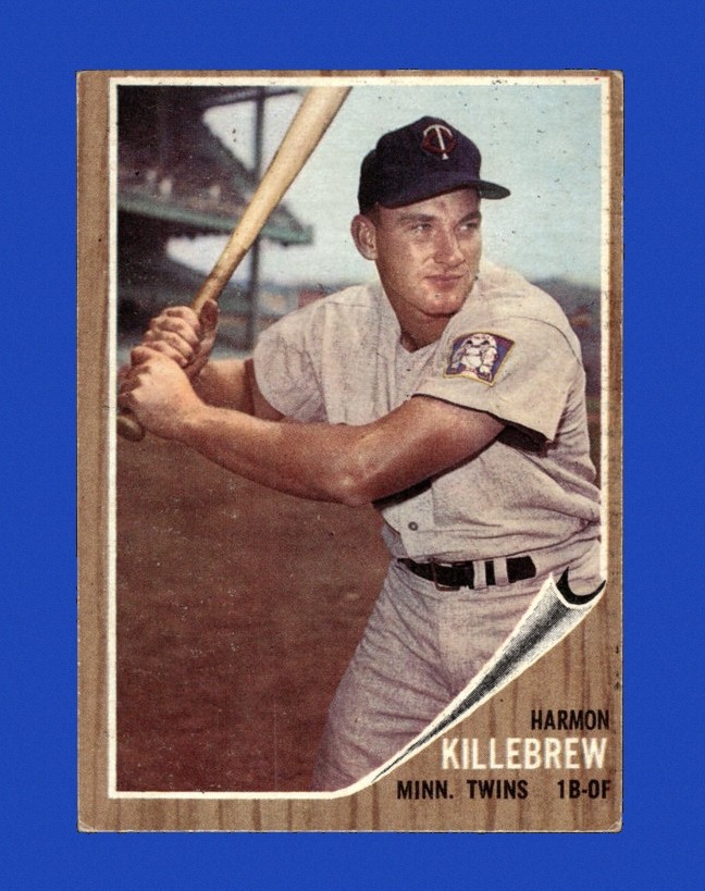 1962 Topps Set-Break # 70 Harmon Killebrew VG-VGEX *GMCARDS*