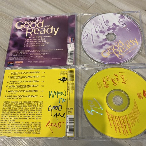 Sybil 7 IMPORT CD LOT Still A Thrill When I’m Good & Ready Why So Tired Alone - Picture 7 of 9
