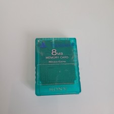Sony PlayStation 2 PS2 8MB Memory Card – Emerald Official OEM – Not Tested