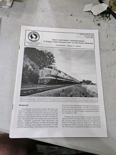 Fogli di riferimento Great Northern (GN) 311-314 (4 totali) (usati) - Foto 4 di 6
