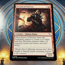 Person of Interest Murders at Karlov Manor MKM MTG N/NM 