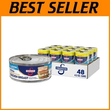 48 Cans Swanson White  Chunk Chicken Breast, 4.5 oz