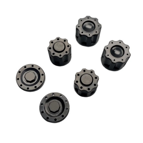 Plastic M4 Locking Nut Cover for 1/14 Tamiya RC Truck SCANIA 770S VOLVO Car - Picture 3 of 11