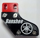 YAMAHA BANSHEE SWINGARM CHAIN GUIDE SLIDER 1987-06 APC RACING RED SP WHT LOGO