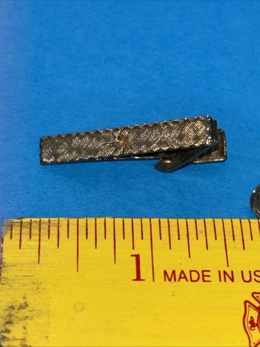 Vintage Tie Bar Clip Lot Of 5  Multi Tone!!-  Classic - Picture 3 of 11