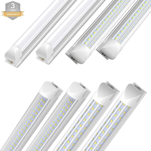 14~120W 2FT~8FT T8 4FT LED Tube Light Bulb 8FT LED Shop Light Fixture 5000~6500K