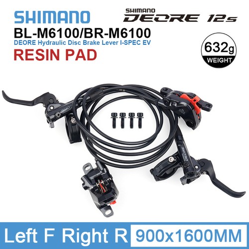 Shimano XT Brake M8100 Hydraulic Brake ICE Tech SLX M7100 Deore M6100 MTB Brakes - Picture 4 of 12